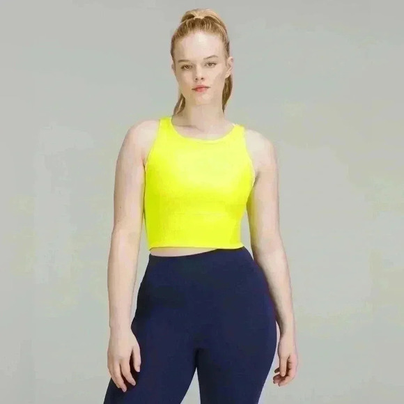 Lululemon🍋 Power  Pivot Ribbed Tank Top - Picture 1 of 5